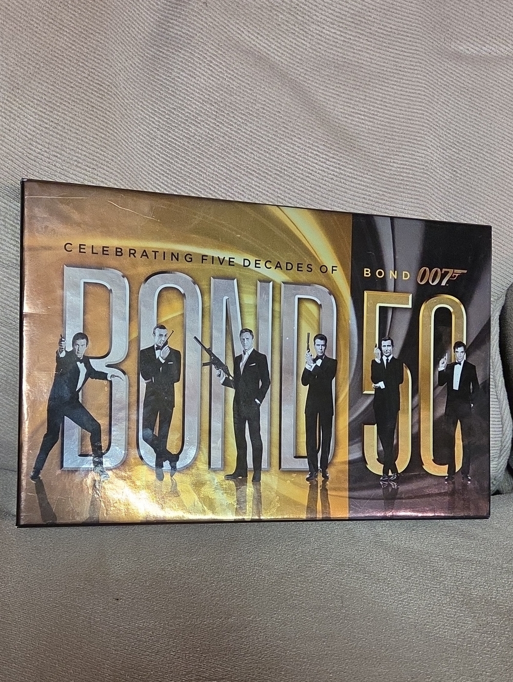 James Bond Celebrating Five Decades Collector Set - Gold/Black